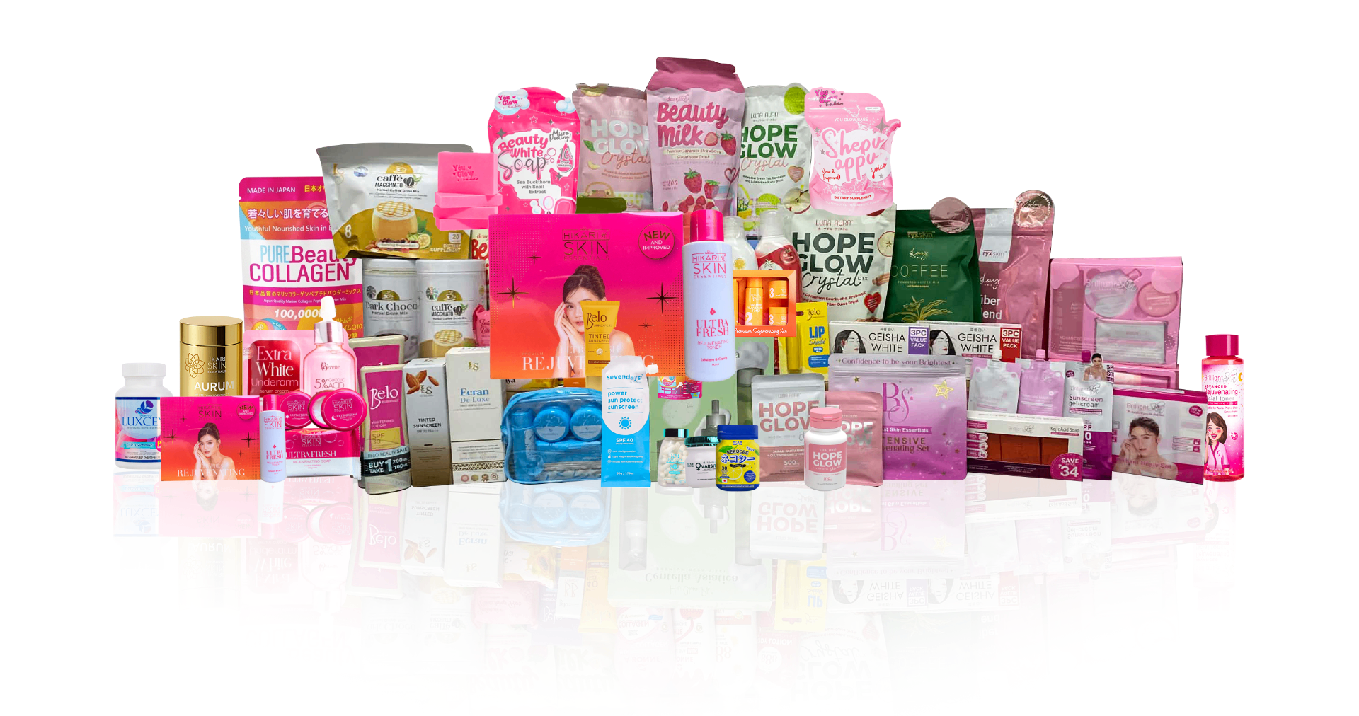 Showcase of Vanity Connections beauty product brands