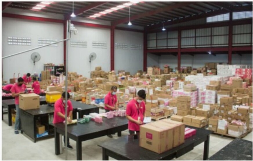 Warehouse packing operations